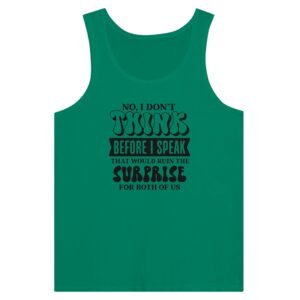 Premium I Don't Think Before I Speak Tank Top