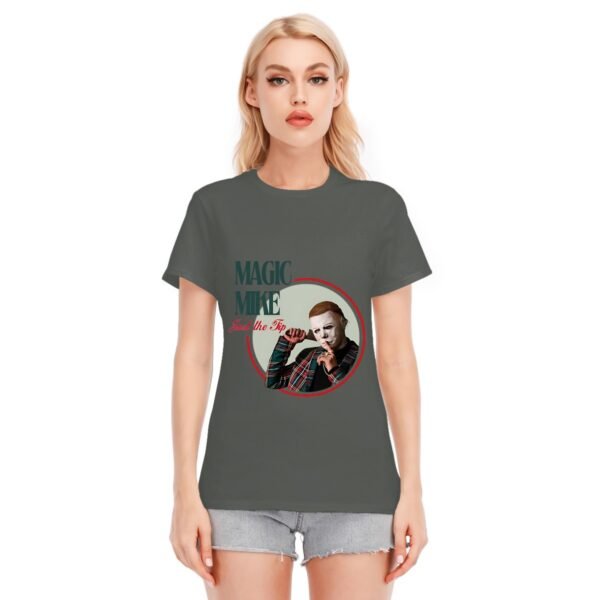 Women's O-neck Short Sleeve T-shirt | 180GSM Cotton (DTF)