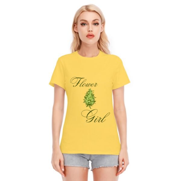 "Flower Girl" Women's T-Shirt – Embrace Your Natural Vibes!