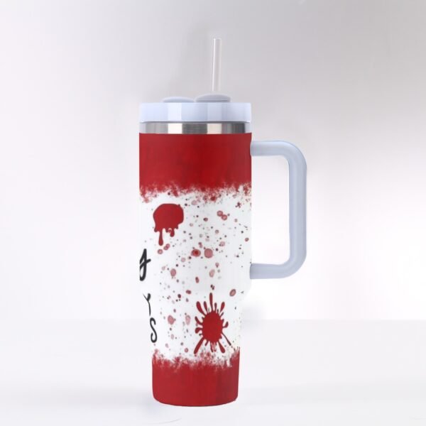 40 oz ‘Shh… I’m Busy Solving TV Crimes’ Stainless Steel Tumbler – The Ultimate Binge-Watcher’s Companion!