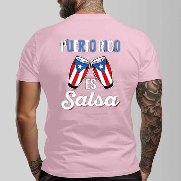 "Puerto Rico es Salsa" Men's T-Shirt – Dance to Your Roots!