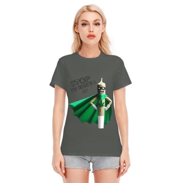 Women’s “Stop! You Deserve a Jay” T-Shirt | Women’s Custom Tee