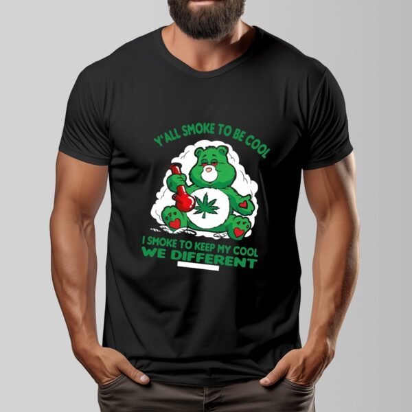 "We Different" Men's T-Shirt – Smoke to Keep Your Cool!