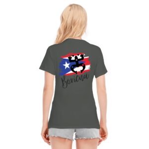 "Boricua" Women's T-Shirt – Celebrate Your Puerto Rican Heritage!