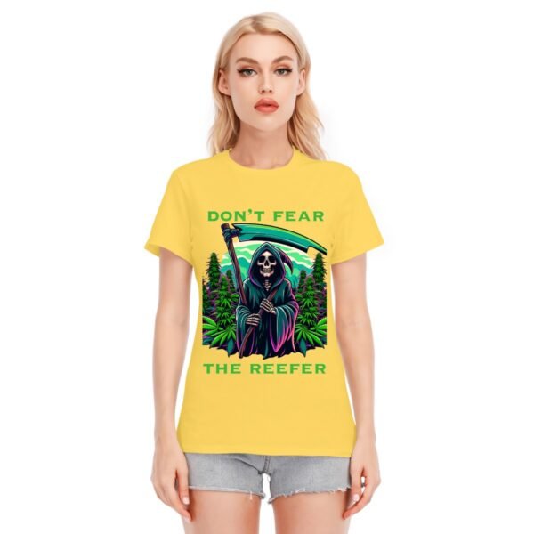"Don't Fear the Reefer" Women's T-Shirt – Embrace the Chill Vibes!