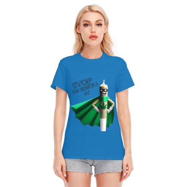 Women’s “Stop! You Deserve a Jay” T-Shirt | Women’s Custom Tee