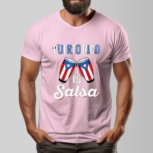 "Puerto Rico es Salsa" Men's T-Shirt – Dance to Your Roots!