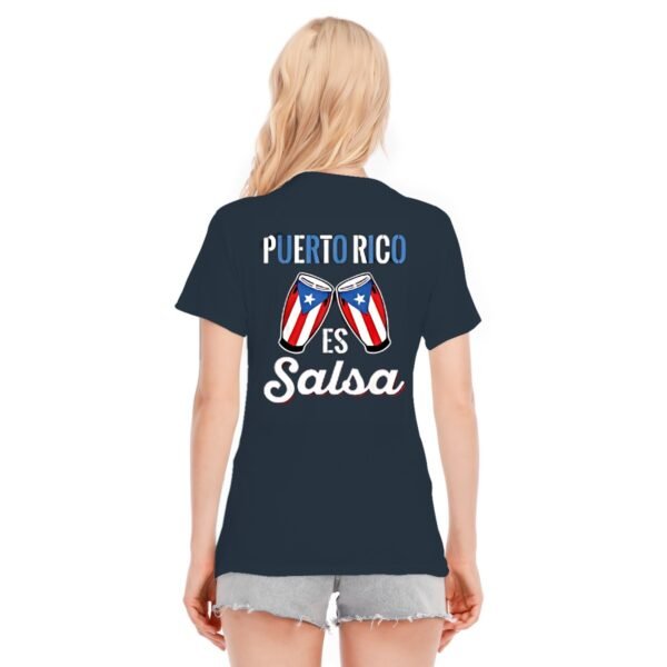 "Puerto Rico es Salsa" Women's T-Shirt – Dance Through Life with Pride!