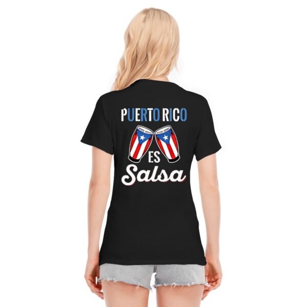 "Puerto Rico es Salsa" Women's T-Shirt – Dance Through Life with Pride!