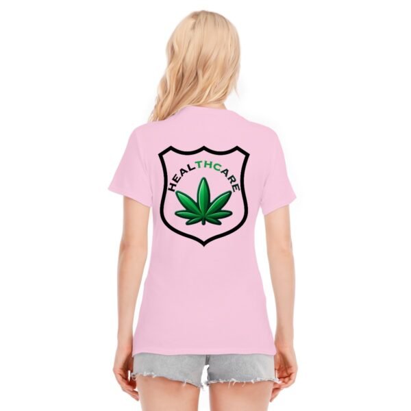 "Healthcare" Women's T-Shirt – Wear Your Belief in the Green Alternative!