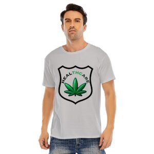 "Healthcare" Men's T-Shirt – Show Your Support for Natural Wellness!