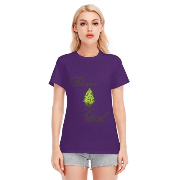 "Flower Girl" Women's T-Shirt – Embrace Your Natural Vibes!