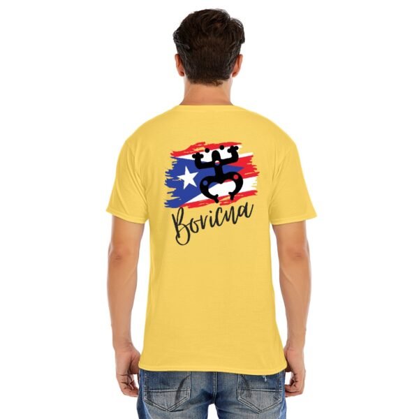 "Boricua" Men's T-Shirt – Proudly Represent Your Puerto Rican Roots!