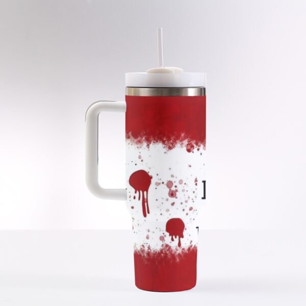 40 oz ‘Shh… I’m Busy Solving TV Crimes’ Stainless Steel Tumbler – The Ultimate Binge-Watcher’s Companion!