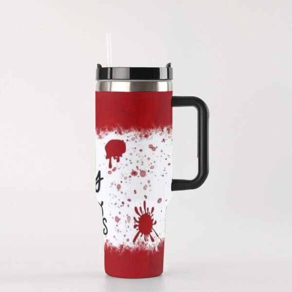 40 oz ‘Shh… I’m Busy Solving TV Crimes’ Stainless Steel Tumbler – The Ultimate Binge-Watcher’s Companion!