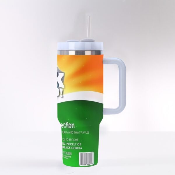 "40 oz ‘F*ck Off Bud’ Stainless Steel Tumbler – Keep Your Drink Hot and Your Vibe Chill!"