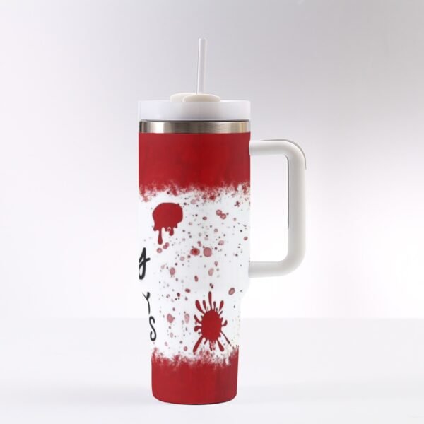 40 oz ‘Shh… I’m Busy Solving TV Crimes’ Stainless Steel Tumbler – The Ultimate Binge-Watcher’s Companion!