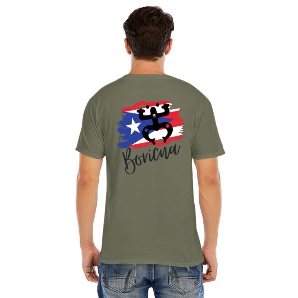 "Boricua" Men's T-Shirt – Proudly Represent Your Puerto Rican Roots!