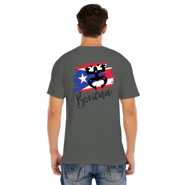 "Boricua" Men's T-Shirt – Proudly Represent Your Puerto Rican Roots!