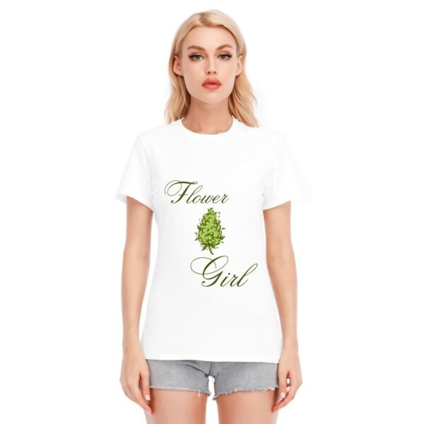 "Flower Girl" Women's T-Shirt – Embrace Your Natural Vibes!