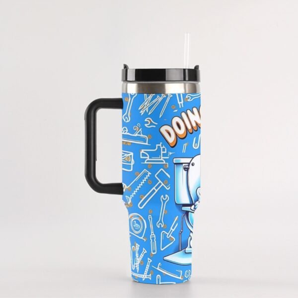 40 oz ‘Doing Dad Sh*t’ Stainless Steel Tumbler – For the Dads Who Do It All!