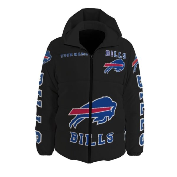 Buffalo Bills Puffer Jacket Customizable Buffalo Outerwear