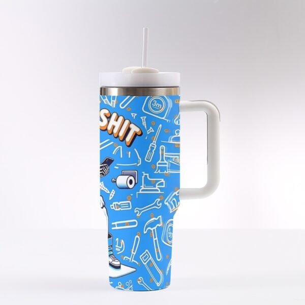 40 oz ‘Doing Dad Sh*t’ Stainless Steel Tumbler – For the Dads Who Do It All!