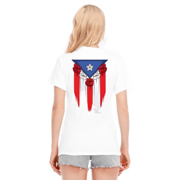 "Puerto Rican Strength" Women's T-Shirt – Boldly Embrace Your Roots!