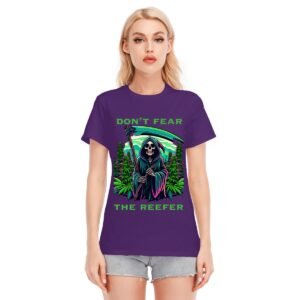 "Don't Fear the Reefer" Women's T-Shirt – Embrace the Chill Vibes!