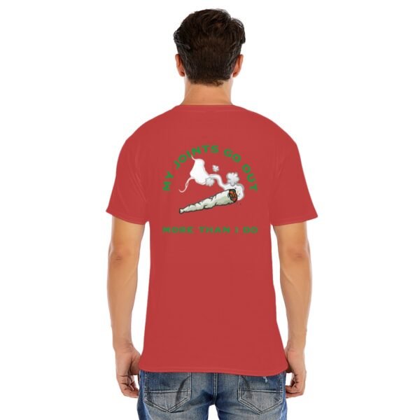 "My Joints Go Out More Than I Do" Men's T-Shirt – Keep It Real, Keep It Laid-Back!