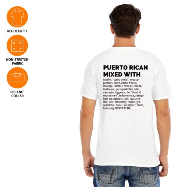 "Puerto Rican Mixed With" Men's T-Shirt – Celebrate Your Roots