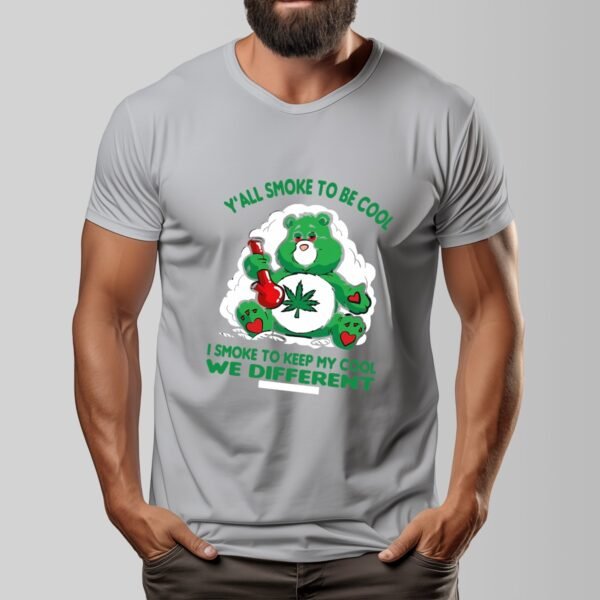 "We Different" Men's T-Shirt – Smoke to Keep Your Cool!