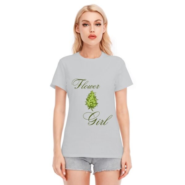 "Flower Girl" Women's T-Shirt – Embrace Your Natural Vibes!
