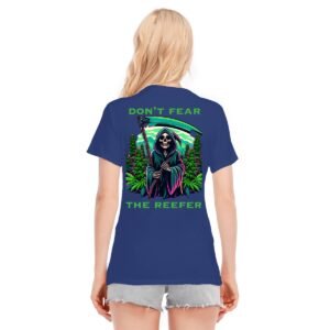 "Don't Fear the Reefer" Women's T-Shirt – Embrace the Chill Vibes!