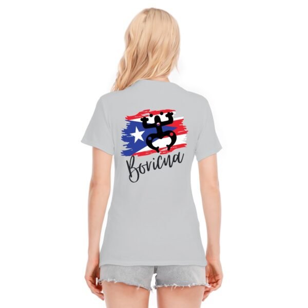 "Boricua" Women's T-Shirt – Celebrate Your Puerto Rican Heritage!
