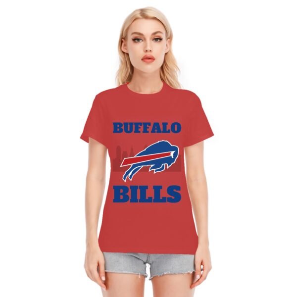 "I'm a Proud Bills Fan" Women's T-Shirt – Wear Your Team Spirit!