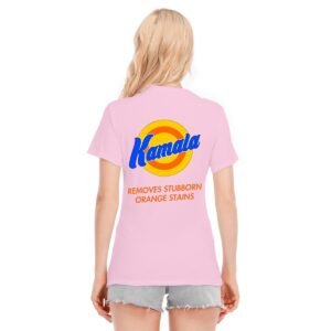 "Kamala Removes Stubborn Orange Stains" Women's T-Shirt – Clean Up in Style!