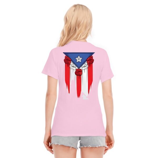"Puerto Rican Strength" Women's T-Shirt – Boldly Embrace Your Roots!