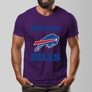 Buffalo Bills Men's Cotton T-Shirt – Ultimate Comfort for Every Fan!