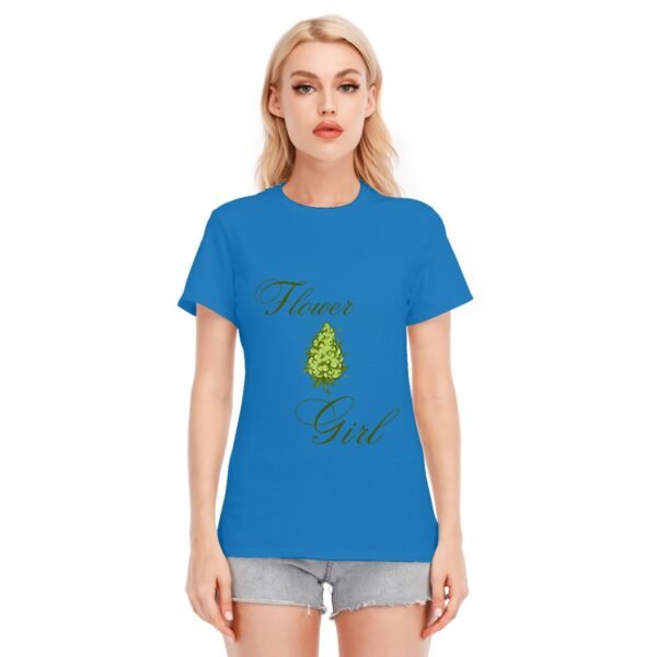 "Flower Girl" Women's T-Shirt – Embrace Your Natural Vibes!