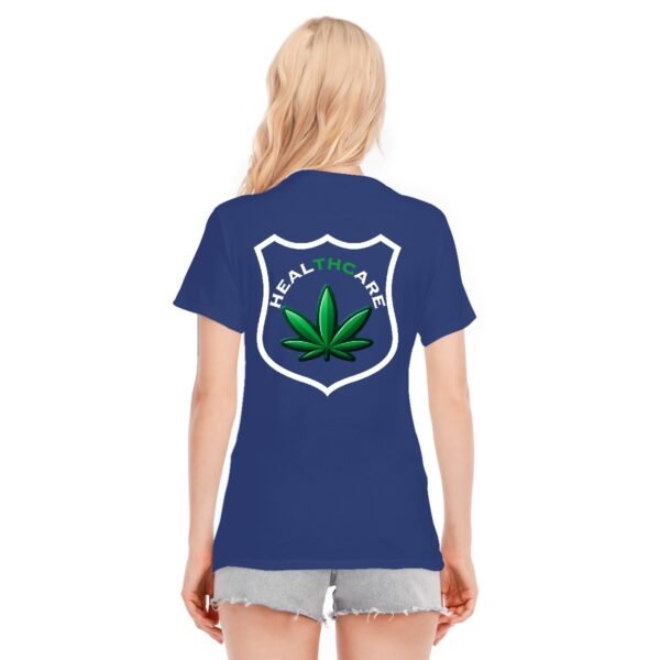 "Healthcare" Women's Dark T-Shirt – Advocate for the Green Way!