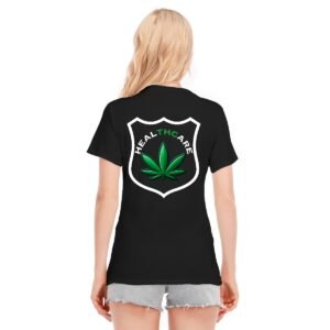 "Healthcare" Women's Dark T-Shirt – Advocate for the Green Way!