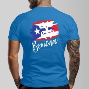 "Boricua" Men's Dark T-Shirt – Proudly Represent Your Puerto Rican Roots!