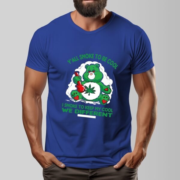 "We Different" Men's T-Shirt – Smoke to Keep Your Cool!