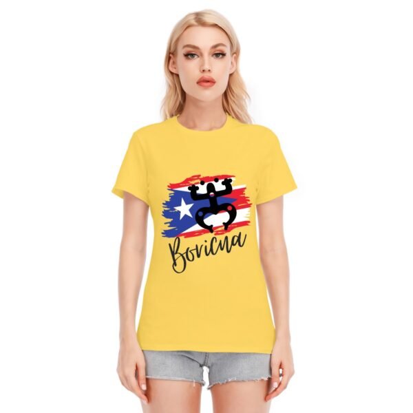 "Boricua" Women's T-Shirt – Celebrate Your Puerto Rican Heritage!