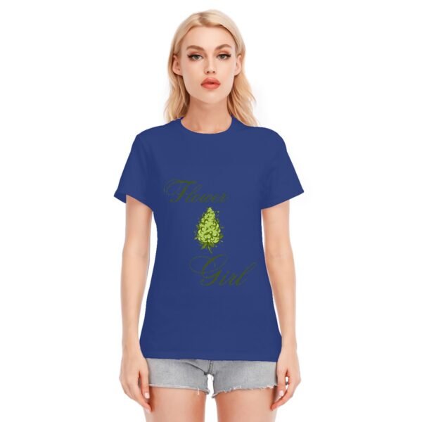 "Flower Girl" Women's T-Shirt – Embrace Your Natural Vibes!