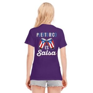 "Puerto Rico es Salsa" Women's T-Shirt – Dance Through Life with Pride!