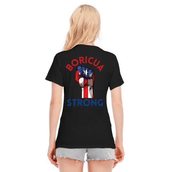 "Boricua Strong" Women's T-Shirt – Wear Your Strength with Pride!