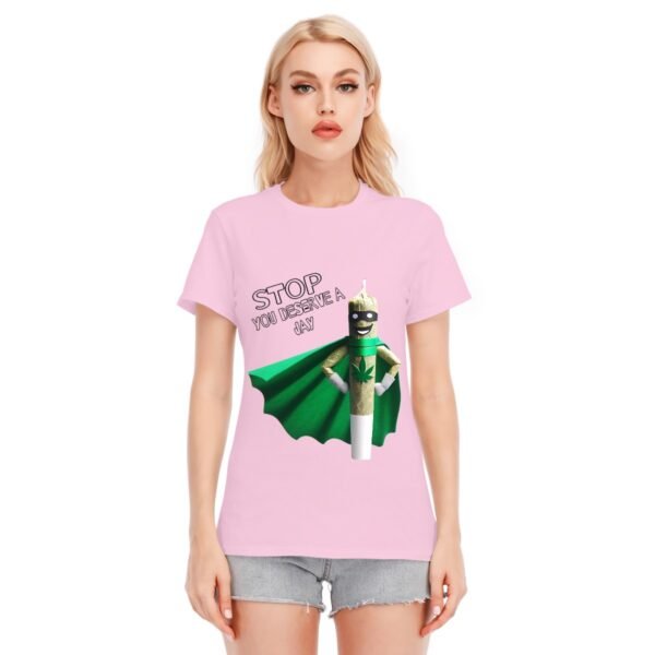 Women’s “Stop! You Deserve a Jay” T-Shirt | Women’s Custom Tee