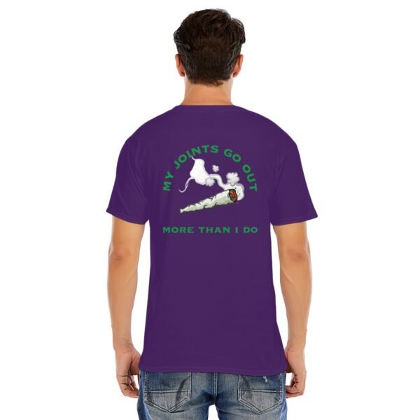 "My Joints Go Out More Than I Do" Men's T-Shirt – Keep It Real, Keep It Laid-Back!